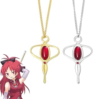 Amazon.co.jp: 魔法少女まどかマギカ 佐倉 杏子 ネックレス